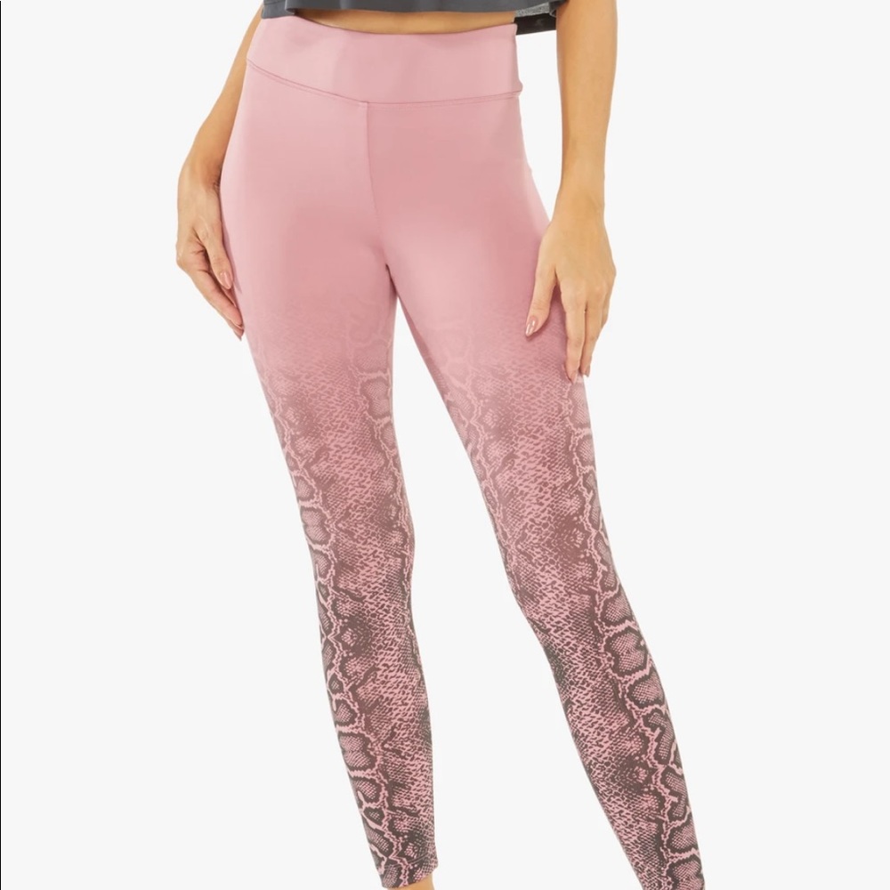 Koral drive scuba leggings ombré snake pink M